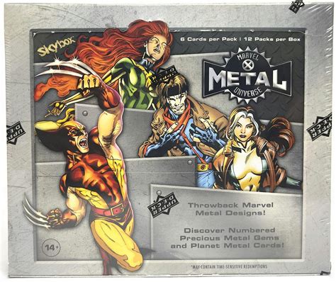 metal universe trading cards hobby box